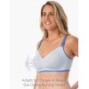 imageMomcozy Nursing Bras for Breastfeeding Comfort V Neck Maternity Bra Color Party Seamless Maternity Bras for Pregnancy