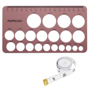 imageMomcozy Original Replacement Accessories for M5 M6 M9 FoodGrade Silicone ampamp BPA Free Original Breastfeeding Parts Inserts 15mm 4 PackRed