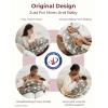 imageMomcozy Nursing Pillow for Breastfeeding Original Plus Size Breastfeeding Pillows for More Support for Mom and Baby with Adjustable Waist Strap and Removable Cotton Cover GreyGrey