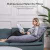 imageMomcozy Pregnancy Pillows Knee Pillow for Side Sleepers