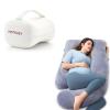imageMomcozy Pregnancy Pillows Knee Pillow for Side Sleepers