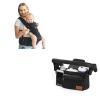 imageMomcozy Universal Stroller Organizer and Baby Carrier with Hip Seat Black
