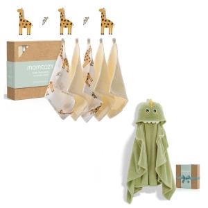 imageMomcozy Hooded Baby Towels