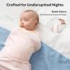 imageMomcozy Swaddles for Newborns Quiet Fastner Suitable for Infant 03 Months NewParentFriendly Swaddle Sack Reduce Startle Reflex Newborn Boys Girls Registry Essentials 2Pack SerenityBloom