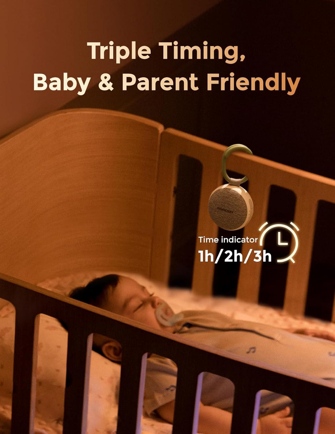 imageMomcozy Portable Sound Machine and App Remote Contro lSound Machine