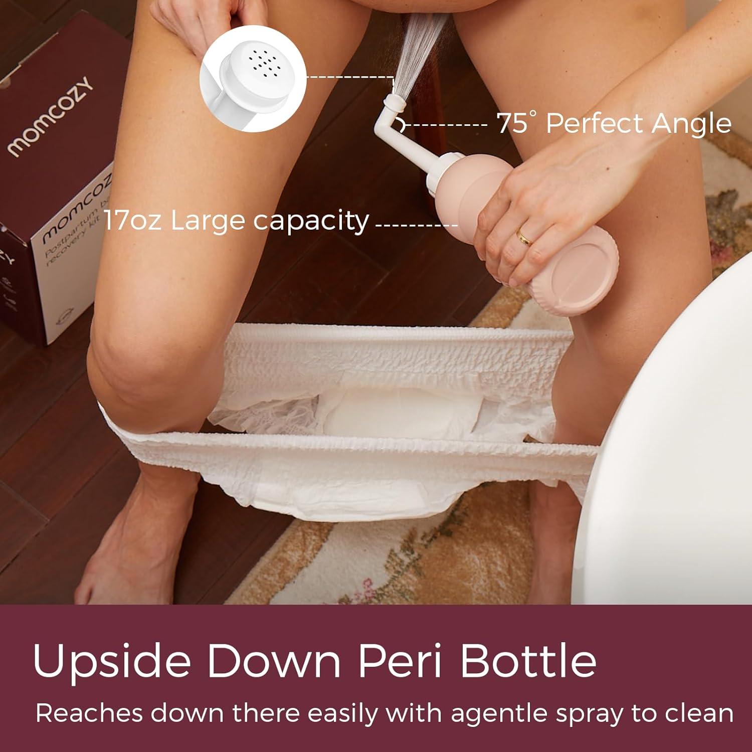 imageMomcozy Postpartum Recovery Essentials Kit ampampLarger Breast Therapy Packs