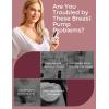 imageMomcozy Breast Pump V1 Pro HospitalGrade HandsFree ampamp Portable Wearable Pump Upgraded Electric Pump with 3 FineTuned Rhythms15 Levels Come with LeakProof DoubleFit Flange Cozy RedCozy Red