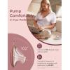 imageMomcozy Breast Pump V1 Pro HospitalGrade HandsFree ampamp Portable Wearable Pump Upgraded Electric Pump with 3 FineTuned Rhythms15 Levels Come with LeakProof DoubleFit Flange Cozy RedCozy Red