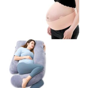 imageMomcozy Belly Bands for Pregnant Women ampamp Pregnancy Pillows for Sleeping