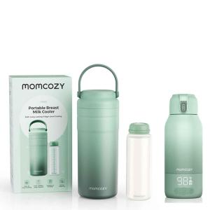 imageMomcozy Portable Milk Warmer ampamp Portable Breast Milk Cooler Lite