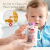 imageMomcozy Baby Pouch Holder No Squeeze Baby Food ampamp Juice Box Holder MessFree Easy Grip for SelfFeeding BPAFree ampamp DEHPFree MustHave for Babies BluePink