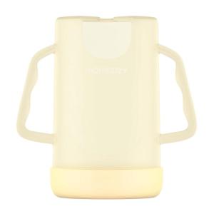 imageMomcozy Baby Pouch Holder No Squeeze Baby Food ampamp Juice Box Holder MessFree Easy Grip for SelfFeeding BPAFree ampamp DEHPFree MustHave for Babies BlueYellow