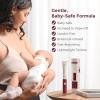 imageMomcozy ComfortNip MultiCare Nipple Cream Pen 3in1 HeatCoolVibe Rechargeable Portable Nipple Pen with Botanical Nipple Cream Touch Free 316 Steel Head for Breastfeeding Pain Relief