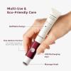 imageMomcozy ComfortNip MultiCare Nipple Cream Pen 3in1 HeatCoolVibe Rechargeable Portable Nipple Pen with Botanical Nipple Cream Touch Free 316 Steel Head for Breastfeeding Pain Relief