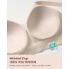 imageMomcozy Seamless US Cotton Wireless Bras for Women Comfortable Full Coverage Bra with Fixed Pads for Everyday Wear
