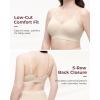 imageMomcozy Seamless US Cotton Wireless Bras for Women Comfortable Full Coverage Bra with Fixed Pads for Everyday Wear