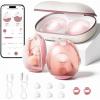 imageMomcozy Air 1 UltraSlim Breast Pump HandsFree Wearable Pump with Wireless Charging Case ampamp App Control with Auto Mode ampamp FullMilk Alert IndustryFirst Transparent Top for Easy Nipple Alignment