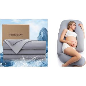 imageMomcozy Pregnancy Pillow Cooling Comforter for Hot Sleepers