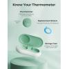 imageMomcozy Smart Baby Thermometer MedicalGrade Accurate Wearable Thermometer with Instant Reads APP Realtime Monitoring for Infants ampamp Kids Hypoallergenic 3M StikerBluetooth 180H LastingPortable