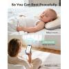 imageMomcozy Smart Baby Thermometer MedicalGrade Accurate Wearable Thermometer with Instant Reads APP Realtime Monitoring for Infants ampamp Kids Hypoallergenic 3M StikerBluetooth 180H LastingPortable