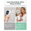 imageMomcozy Smart Baby Thermometer MedicalGrade Accurate Wearable Thermometer with Instant Reads APP Realtime Monitoring for Infants ampamp Kids Hypoallergenic 3M StikerBluetooth 180H LastingPortable