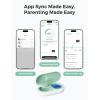 imageMomcozy Smart Baby Thermometer MedicalGrade Accurate Wearable Thermometer with Instant Reads APP Realtime Monitoring for Infants ampamp Kids Hypoallergenic 3M StikerBluetooth 180H LastingPortable