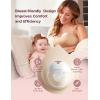 imageMomcozy M5 Smart APP Controlled Wearable Breast Pump HandsFree Wireless Electric Pump 3 Modes 9 Suction Levels BPAFree Portable Lightweight 24mm Flange 2Pack Cozy Red