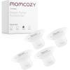 imageMomcozy Wearable Breast Pump V2 Pro UltraLightweight Double Electric Breast Pump HandsFree ampamp Portable Pump with Upgraded Flange Quiet ampamp LeakProof Electric Pump for Pumping MomsTransparent