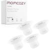 imageMomcozy Wearable Breast Pump V2 Pro UltraLightweight Double Electric Breast Pump HandsFree ampamp Portable Pump with Upgraded Flange Quiet ampamp LeakProof Electric Pump for Pumping MomsTransparent