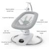 image:imageMomcozy CocoSway Baby Swing for Infants to Toddler 3DMotion Electric Baby Swing with 6 Motions amp 4Speeds Remote Control Infant Swing with 8 Preset Lullabies for Baby Boy Girl Up to 20 lbs HazeHaze