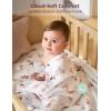 image:imageMomcozy Muslin Swaddle Blankets Ultra Soft Neutral Registry Essentials 47 x 47 Breathable Large Receiving Blanket Newborn Essentials Must Haves Baby Boys Girls Shower Gifts Fruits PartyJoy