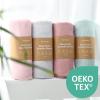 image:imageMomcozy Muslin Swaddle Blankets Ultra Soft Neutral Registry Essentials 47 x 47 Breathable Large Receiving Blanket Newborn Essentials Must Haves Baby Boys Girls Shower Gifts Fruits PartyMint Green