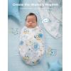 image:imageMomcozy Muslin Swaddle Blankets Ultra Soft Neutral Registry Essentials 47 x 47 Breathable Large Receiving Blanket Newborn Essentials Must Haves Baby Boys Girls Shower Gifts Fruits PartyStarlight Zodiac