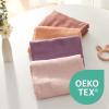 image:imageMomcozy Muslin Swaddle Blankets Ultra Soft Neutral Registry Essentials 47 x 47 Breathable Large Receiving Blanket Newborn Essentials Must Haves Baby Boys Girls Shower Gifts Fruits PartyPink Purple