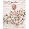 image:imageMomcozy Muslin Swaddle Blankets Ultra Soft Neutral Registry Essentials 47 x 47 Breathable Large Receiving Blanket Newborn Essentials Must Haves Baby Boys Girls Shower Gifts Fruits PartyPlant Kingdom