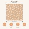 image:imageMomcozy Muslin Swaddle Blankets Ultra Soft Neutral Registry Essentials 47 x 47 Breathable Large Receiving Blanket Newborn Essentials Must Haves Baby Boys Girls Shower Gifts Fruits PartyFruits Party