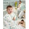 image:imageMomcozy Muslin Swaddle Blankets Ultra Soft Neutral Registry Essentials 47 x 47 Breathable Large Receiving Blanket Newborn Essentials Must Haves Baby Boys Girls Shower Gifts Fruits PartyBravery