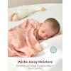 image:imageMomcozy Muslin Swaddle Blankets Ultra Soft Neutral Registry Essentials 47 x 47 Breathable Large Receiving Blanket Newborn Essentials Must Haves Baby Boys Girls Shower Gifts Fruits PartyJoy