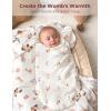 image:imageMomcozy Muslin Swaddle Blankets Ultra Soft Neutral Registry Essentials 47 x 47 Breathable Large Receiving Blanket Newborn Essentials Must Haves Baby Boys Girls Shower Gifts Fruits PartyJoy