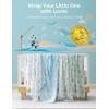 image:imageMomcozy Muslin Swaddle Blankets Ultra Soft Neutral Registry Essentials 47 x 47 Breathable Large Receiving Blanket Newborn Essentials Must Haves Baby Boys Girls Shower Gifts Fruits PartyMarine Sea Sprite