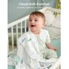 image:imageMomcozy Muslin Swaddle Blankets Ultra Soft Neutral Registry Essentials 47 x 47 Breathable Large Receiving Blanket Newborn Essentials Must Haves Baby Boys Girls Shower Gifts Fruits PartyBravery
