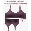 image:imageMomcozy Nursing Bras for Breastfeeding and Sleep Seamless Soft amp Stretchy Maternity Bra V Neck Wireless Pregnancy BraletteHuckleberry