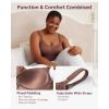 image:imageMomcozy Pumping Bra Hands Free AllinOne Nursing Bras for Breastfeeding amp Pumping Fixed Padding for Enhanced ShapeChocolate