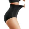 image:imageMomcozy Tummy Control Shapewear Panties HighWaist Body Shaper Seamless Shaping Underwear for Postpartum amp Daily DressBlack