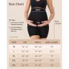 image:imageMomcozy Maternity Shapewear for Under Dresses AntiChafing MidThigh Pregnancy Underwear Belly Support Cotton GussetBlack