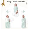 image:imageMomcozy Swaddles for Newborns Quiet Fastener Suitable for Infant 03 Months NewParentFriendly Swaddle Sack Reduce Startle Reflex Newborn Boys Girls Registry Essentials 2Pack BraveryBravery