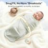 image:imageMomcozy Swaddles for Newborns Quiet Fastener Suitable for Infant 03 Months NewParentFriendly Swaddle Sack Reduce Startle Reflex Newborn Boys Girls Registry Essentials 2Pack BraverySerenity