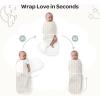 image:imageMomcozy Swaddles for Newborns Quiet Fastener Suitable for Infant 03 Months NewParentFriendly Swaddle Sack Reduce Startle Reflex Newborn Boys Girls Registry Essentials 2Pack BraveryWonder
