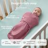 image:imageMomcozy Swaddles for Newborns Quiet Fastener Suitable for Infant 03 Months NewParentFriendly Swaddle Sack Reduce Startle Reflex Newborn Boys Girls Registry Essentials 2Pack BraveryBloom