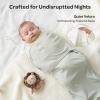 image:imageMomcozy Swaddles for Newborns Quiet Fastener Suitable for Infant 03 Months NewParentFriendly Swaddle Sack Reduce Startle Reflex Newborn Boys Girls Registry Essentials 2Pack BraverySerenity